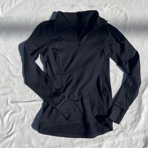 Lululemon black first mile jacket